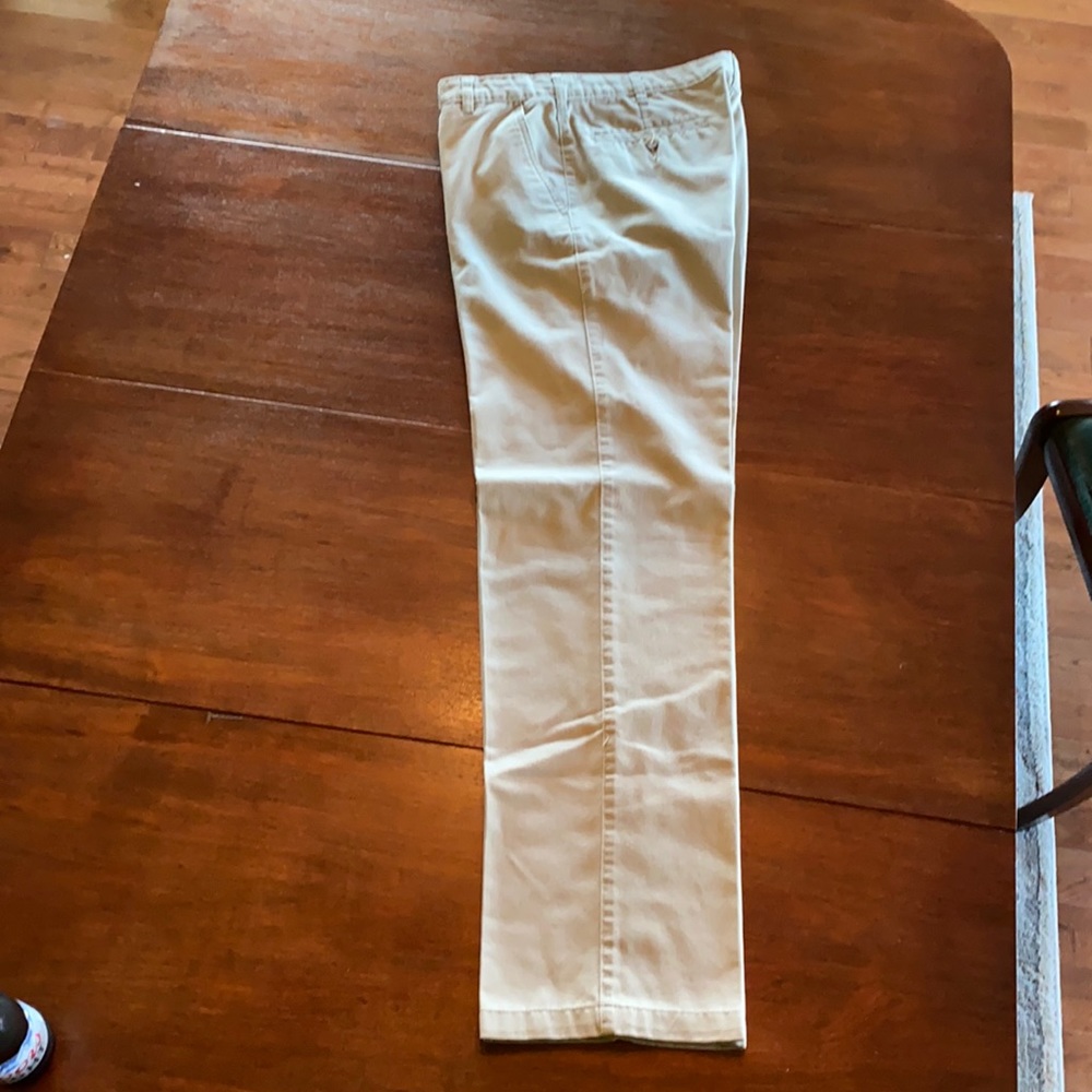 Khaki slacks